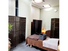 手ほぐし処 悠々の雰囲気（温泉施設ですがもみほぐしだけのお客様も大歓迎です）