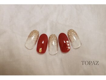 トパーズ 恵比寿(TOPAZ)/冬ネイル［恵比寿ネイル］