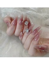 クイーンズビューティーサロン 新宿本店(Queen's beauty salon)/チップ長さだしやり放題