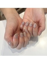 エムスラッシュ 横浜元町店(M.SLASH)/うるうるマグネットネイル