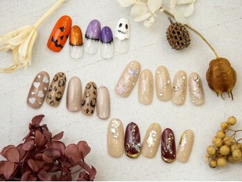 ココロバ ネイルアンドビューティーサロン(COCOLOBA)/秋ネイル/ハロウィン