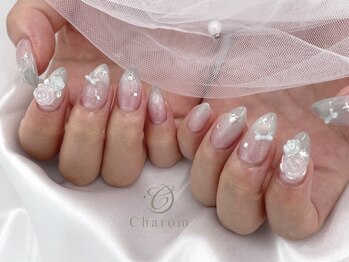 チャロム(Charom)/水色マグネット