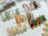 来店2回目【秋先取り】ニュアンスネイルデザイン♪11000円→9500円
