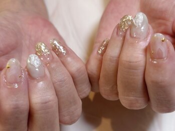 いろこびん 盛岡フェザン店(irokobin)/ニュアンス×キラキラ