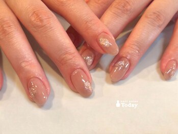 ネイルサロン トゥデイ 心斎橋店(Today)の写真/お客様のライフスタイルに合わせたご提案#おまかせネイルで新しいキュンを♪フィルイン施術で爪にも優しい*