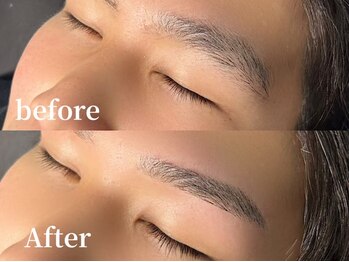 エムズアイブロウ 大和西大寺(M’sアイブロウ)/メンズハリウッドブロウリフト