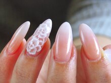 トータルビューティーアンドアズフローラ(Total Beauty & a`s Flora)/白グラデーション