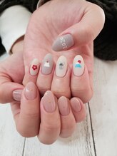 ネイルズ ビー 南昭和町本店(Nail's be)/お正月ネイル