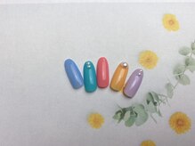 ネイルサロン&スクール ジーナ(GINA)/カラフルワンカラー