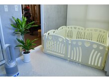 キッズスペースも完備でお子様同伴◎産後ケアにもおすすめです☆