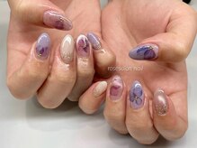 トータルビューティーローズ(Rose)/紫陽花ネイル