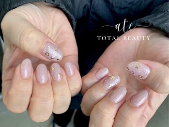 ホロフラワーネイル