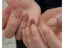 ネイルサロン ティフィン(tiffin)/～春色大人ネイル～