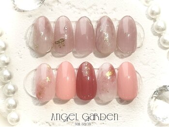 エンジェルガーデン 青山店(Angelgarden)/ちゅるん金箔デザイン