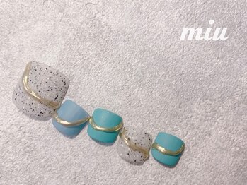 ミウ ネイル(miu nail)/Footオススメ定額★新規¥7490