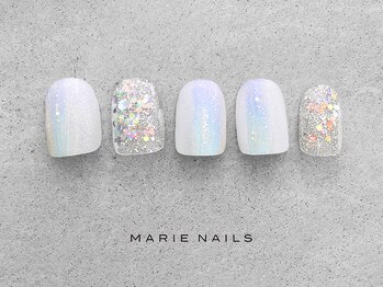 マリーネイルズ 青山店(MARIE NAILS)/☆7700円 オーロラネイル 1220c