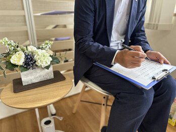 リハ整体 新潟/カウンセリングシート記入