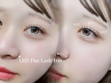 アイラッシュ モトカ(Motoka)/LEDフラットラッシュ100本