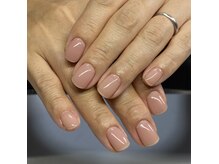 アイネイル 高幡不動(Ai Nail)の雰囲気（ナチュラルカラーで上品な指先に肌なじみ抜群のワンカラーネイル）