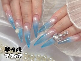 うるうるガラスネイル【池袋】