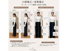 美容整体プラスキュー五反田の雰囲気（5回で叶える小顔美人姿勢）
