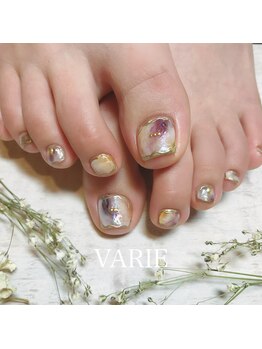 ヴァリエ(VARIE)/ニュアンスフットネイル