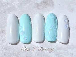 うねうねぷっくりネイル￥6000