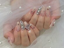 バベル 京橋店(Babel)/ピンクネイル¥8000＋追加