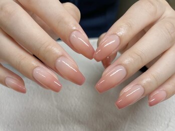 クレアラルーチェ 博多駅前店(Crea la Luce)の写真/いつでもオフ込みで通いやすい★【ワンカラー¥4600】300種類から選べる定額ネイル¥5000/¥5900/¥6300