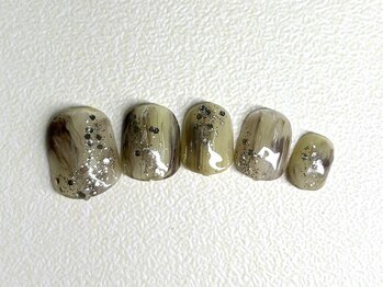 ネイルサロン リベラ(Libera)/2026冬フットネイル【トレンド】