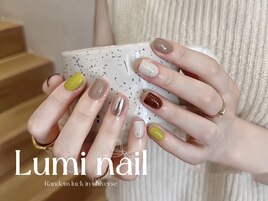 シンプル可愛いデザインネール
