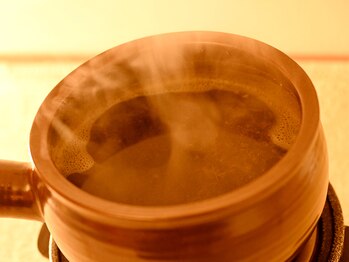 夢みるよもぎ蒸し オータムヒルズ/黄土壺までこだわってます