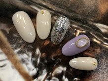 オズ ネイルアンドアイ(OZ NAIL&EYE)/手書きマーブルドーム