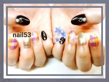 ネイル53/持ち込みデザイン60分コース