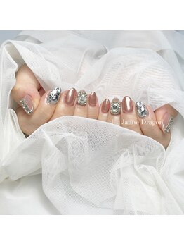 アン ジョーヌドラゴ/【自爪ネイル】キラキラネイル