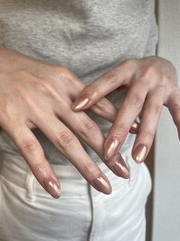 大人の艶めきオーロラネイルlit.