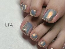 リア(LI'A)/フットオーロラネイル