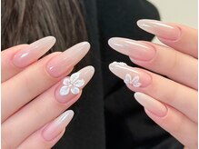 ラジュルネ(nail&eyelash La journee)/3Dお花NAiL
