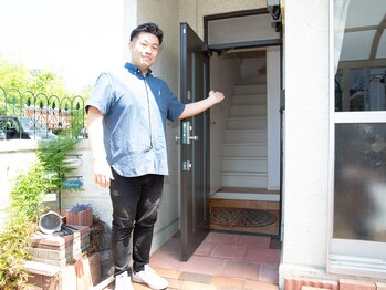 スクナビコナ鍼灸院/こちらが入り口