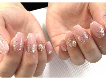 ディーネイル 天王寺(D-nail)/【小山】キラキラネイル