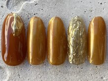 フリークネイル(FREAK Nail)/イエローゴールドミラー ¥10000