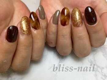 ブリスネイル(bliss-nail)/べっ甲ネイル