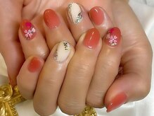 アンジュネイル(Angenail)/桜 nail