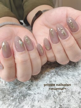 プライベート ネイルサロン マーマ(murmur)/シンプルネイル