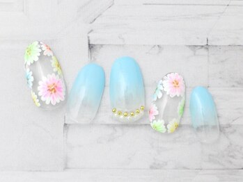 キャンアイドレッシー ヨコハマ元町店(Can I Dressy)/【NEW】手描きフラワー