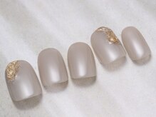 アイネイルズ 天神今泉店(I-nails)/シンプルゴールドネイル