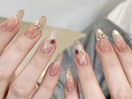 チップ長さ出しワンホンネイル