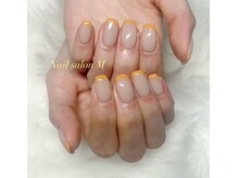 ネイルサロン M/ベースありフレンチ　6580円