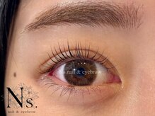 エヌエス ネイルアンドアイブロウ(Ns)/まつげパーマ上下