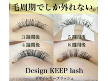 SNSで話題次世代マツエク☆デザインキープラッシュ初回料金あり